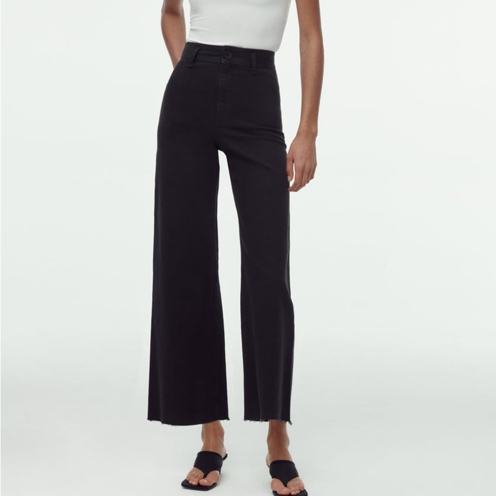 zara marine jeans black